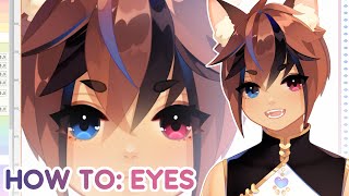 【live2d】 mismatched eyes tutorial [upl. by Sidnarb]