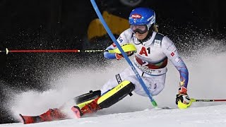 Mikaela SHIFFRIN  Slalom Run 2  Schladming AUT  2022  1st Place [upl. by Hennebery]