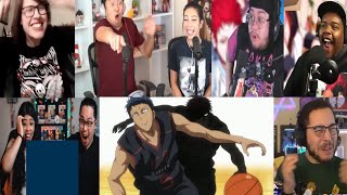 KUROKO NO BASKET EPISODE 4142 REACTION MASHUP [upl. by Riay]