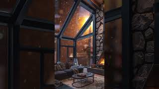 Cozy Cabin in winter The Cottage Fairy [upl. by Namaj]