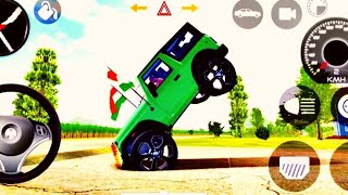 U74x4📲 Mahindra green Thar City💱 Driving gadi wala game  Car Game Android  Streaming with Turnip [upl. by Nylrebmik370]