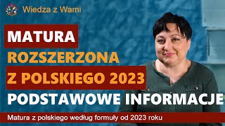 Matura rozszerzona z języka polskiego 2023 i 2024 [upl. by Enelrahs]