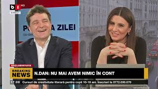 POLITICA ZILEI CU IOANA CONSTANTIN EXCLUSIV NICUȘOR DAN ÎN PLATOUL B1TV P33 [upl. by Almond685]