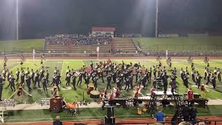 Ringgold Marching Tiger Band RMTB Covered Bridge Marching Festival 2021 [upl. by Hickey]