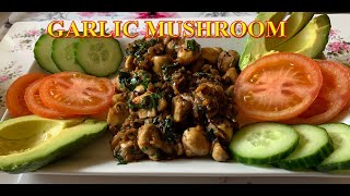 GARLIC MUSHROOM  MUSHROOM SIDE DISH  CREAMY TASTY MUSHROOM RECIPE [upl. by Zaller974]