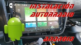 Instalación Autorradio Android Isudar con instalación de cámara trasera [upl. by Etom]