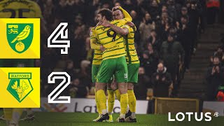 HIGHLIGHTS  Norwich City 42 Watford [upl. by Tal608]