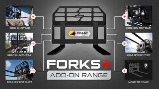 Himac Attachments  Forks Range  Designed for Himac Pallet Forks [upl. by Layman]