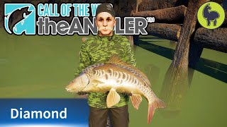 Mirror Carp Gear Challenge 1 amp 2 caught a DIAMOND Call of the Wild The Angler PS5 4K [upl. by Ettenom]