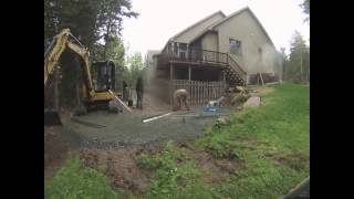 Paver Patio Install Video [upl. by Hedva]