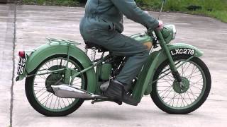 BSA D1 Bantam LXC 003 [upl. by Ilehs]