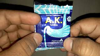 AKTablets तुरंत पेट साफ करने की आयुर्वेदिक टैबलेट AKTablets Uses amp Benefits review in hindi [upl. by Senhauser]