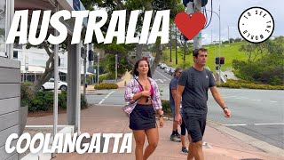 4k  Stunning Coolangatta Gold Coast Queensland Australia  ASMR Walking Tour [upl. by Araht]