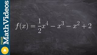 Learn how to find the critical values of a polynomial [upl. by Ariajay]