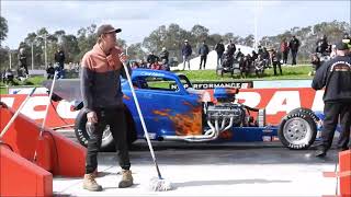 Nostalgia Drags at Heathcote Park Raceway Australia 10922 [upl. by Idnam780]