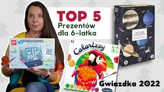 Top 5 prezentów dla 6latka  Gwiazdka 2022 [upl. by Romano]