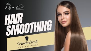 Silky Smooth Hair Transformation with Schwarzkopf Professional  Royal Cut Unisex Salon [upl. by Rolan]