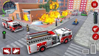 Fighting a House Fire in this Awesome New Simulator Firefighting Simulator The Squad Gameplay [upl. by Llertnauq]