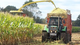 Maisernte 2024  Youngtimer Field Day  Mais Silage  Different Machines in The Field [upl. by Ainotahs]