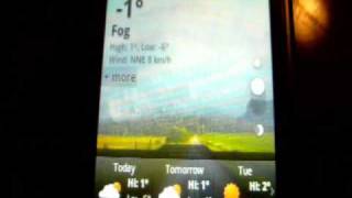 Android Go Weather review [upl. by Storz]