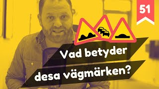 Vad betyder dessa vägmärken  10 körkortsfrågor [upl. by Anehc781]