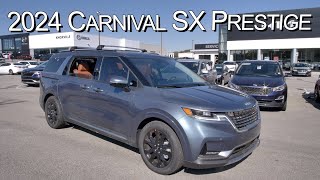 New 2024 Kia Carnival SX Prestige at Parkside Kia [upl. by Leibman]