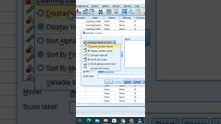 1 Minute SPSS Tutorial  Cronbachs alpha  Reliability Analysis spsstutorial youtubeshorts [upl. by Novets]