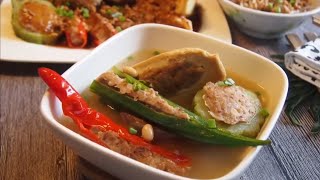 My Hakka Granny’s Yong Tau Foo Soup amp Dry Recipe 祖传客家酿豆腐 Chinese Stuffed Tofu amp Vegetables [upl. by Asehr323]