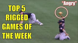 TOP 5 MOST RIGGED SPORTS PLAYS OF THE WEEK [upl. by Duaner]