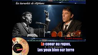 Karaoké BREL  Les bourgeois [upl. by Hedberg531]