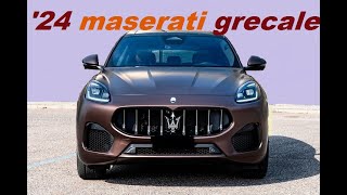 2024 MASERATI GRECALE – NEW IMPROVED COMPACT LUXURY CROSSOVER IN CLEAR VIEWS INTERIOREXTERIOR… [upl. by Nyrem816]