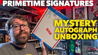 Primetime Signatures Autograph Mystery Box Unboxing autographcollector [upl. by Nnagem257]