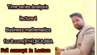 Time series Analysis Business mathematicsviralvideo viraldelhiuniversity bcomBBA [upl. by Athene867]