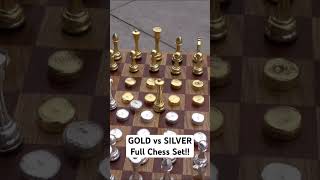 Gold Vs Silver Chess Set [upl. by Joiner]