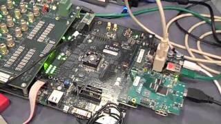 Xilinx Zynq demo of first silicon [upl. by Oberg]