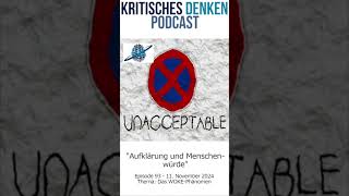 Die Würde des Menschen  Kritisches Denken Podcast Episode 93 mit Prof Andreas Edmüller [upl. by Hamaso970]