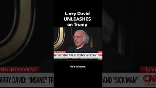 Larry David UNLEASHES on Trump [upl. by Auqenwahs]