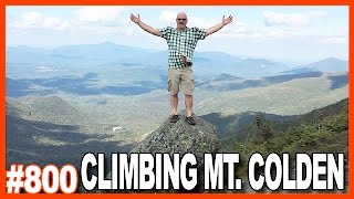 CLIMBING MT COLDEN in the ADIRONDACKS NEW YORK USA BLOOD ALERT ADK Summit 1 [upl. by Aiciruam883]