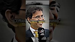 Harsha Bhogle Commentary 🔥🥶shorts cricket viralvideo [upl. by Amlez]