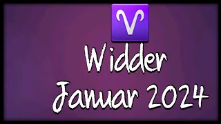 Widder  Januar 2024 [upl. by Mcmath]