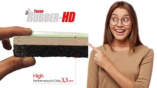 come insonorizzare una parete ecco a voi il Tecno Rubber HD33  Professional fai da te [upl. by Noraha]