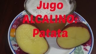 Jugo Alcalino contra el Reflujo Gástrico Migrañas y Acidez Estomacal Patata [upl. by Atinod28]