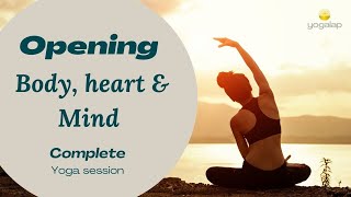 Opening mind body and heart  Complete Yoga Breathwork amp Meditation Session with Michaël Bijker [upl. by Sumner]