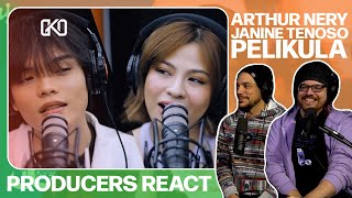 PRODUCERS REACT  Arthur Nery amp Janine Teñoso Pelikula Reaction [upl. by Elocyn]