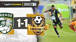 EMPATE sobre el FINAL  Libertad 11 Orense  LigaPro 2024 [upl. by Potter]