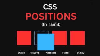 Learn Css position properties in Tamil [upl. by Mansur]