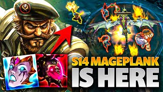 CHALLENGER PLAYERS GET A TASTE OF MY MAGEPLANKAP GANGPLANK IN SEASON 14 [upl. by Buckingham107]