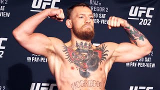 UFC 202 Conor McGregor Official WeighIn [upl. by Catarina]