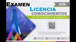 GUIA EXAMEN PARA LICENCIA DE CONDUCIR MEXICO [upl. by Roxanne804]