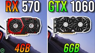 RX 570 4GB vs GTX 1060 6GB  4GB or 6GB [upl. by Donalt]